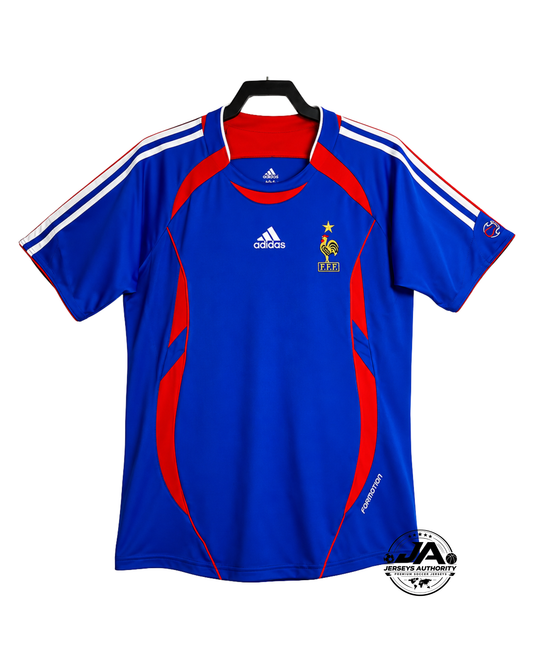 France 2006 Home Jersey - Retro Version