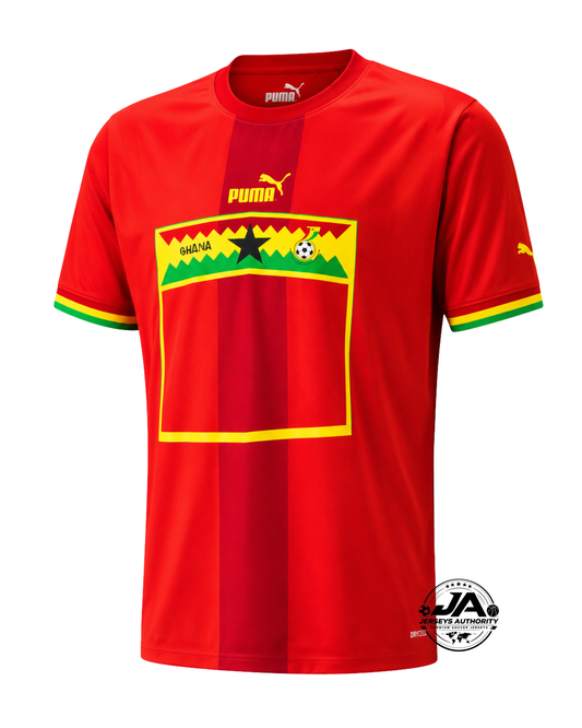 Ghana 22/23 Away Jersey - Fan Version