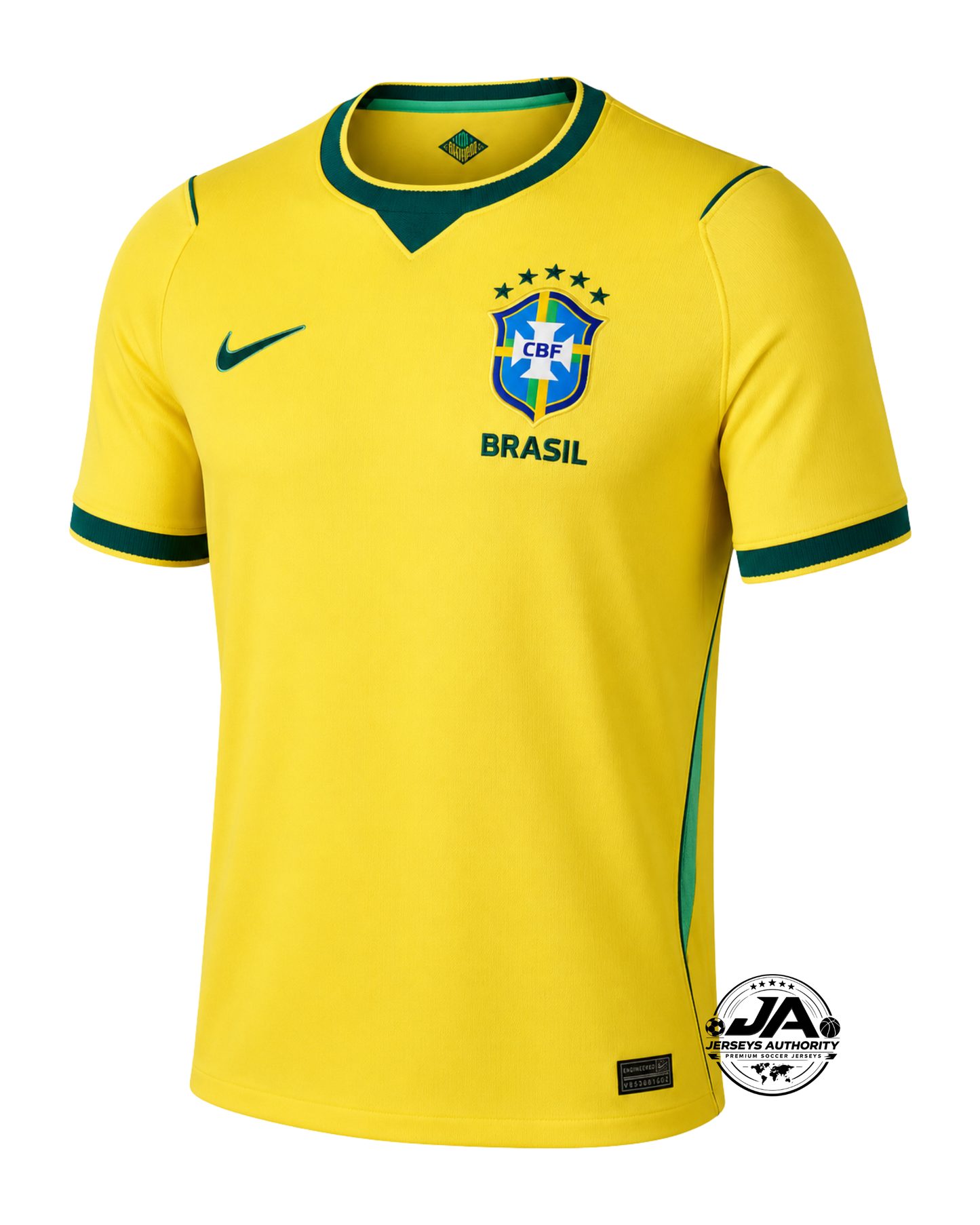 Brazil 2025/26 Home Jersey Player Version - Slim Fit