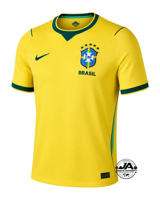 Brazil Home Soccer Jersey World Cup 2026 - Fan Version