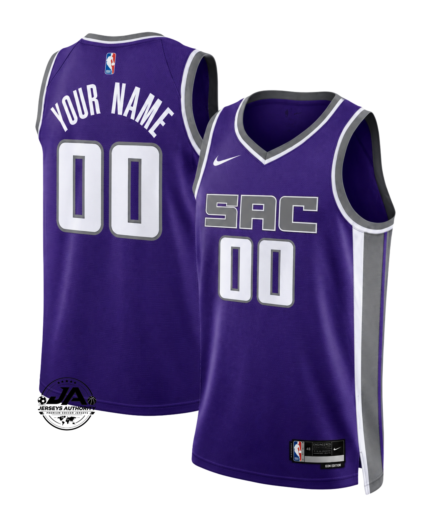 Sacramento Kings Icon Edition Jersey - Purple