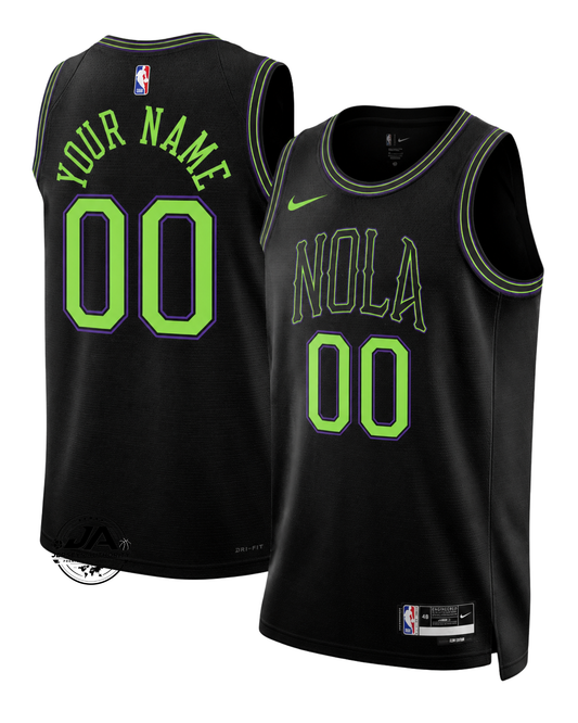 New Orleans Pelicans City Edition Jersey - Black