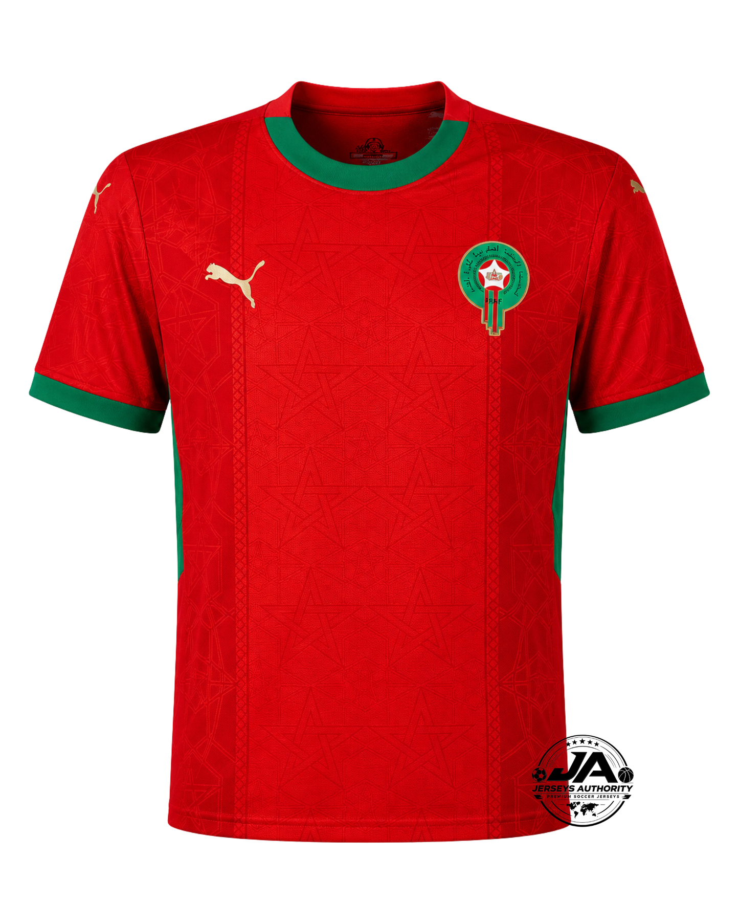 Morocco 25/26 Home Jersey - Player Version - Slim Fit
