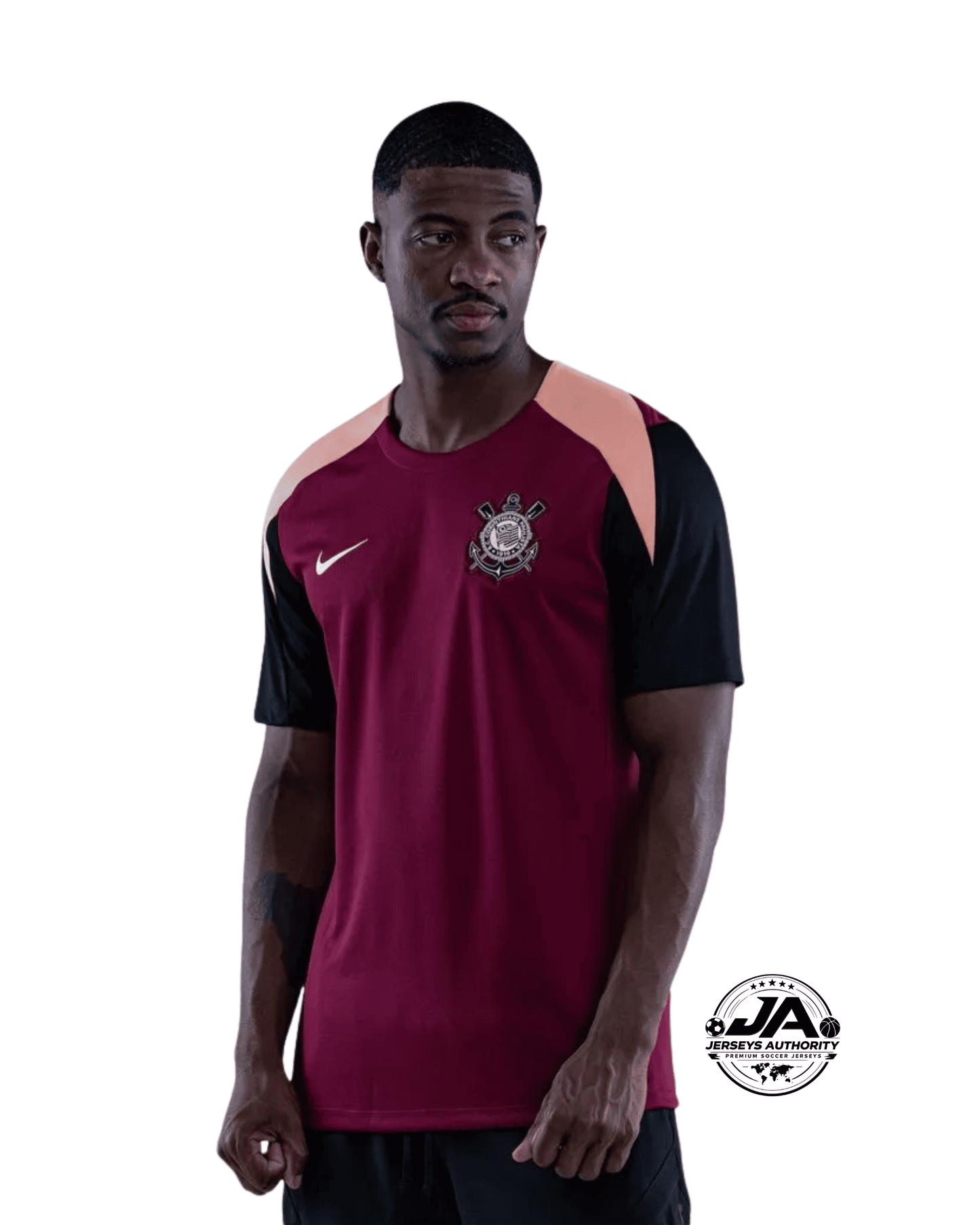 Camisa Corinthians 2026 Treino Masculina - Vinho