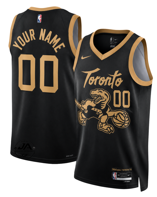 Toronto Raptors City Edition Jersey - Black