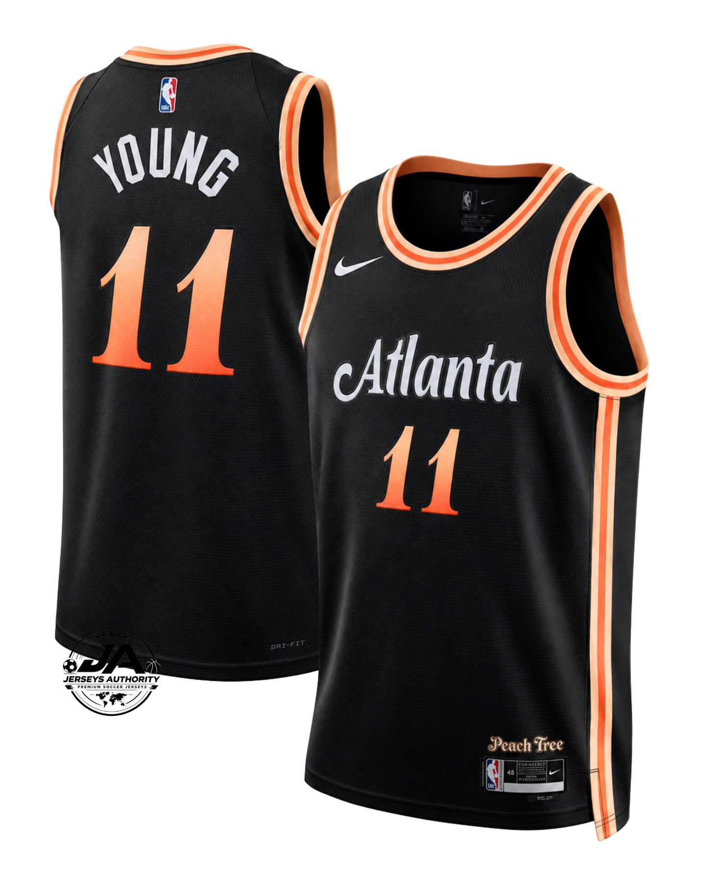 Trae Young Atlanta Hawks City Edition Jersey - Black
