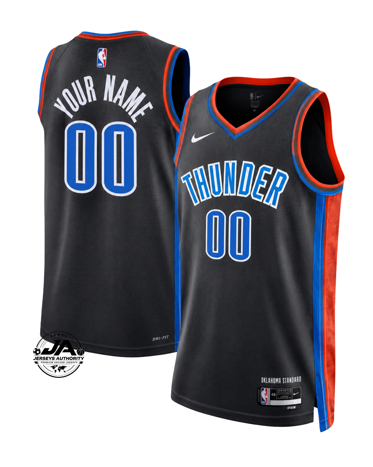 Oklahoma City Thunder City Edition Jersey - Black