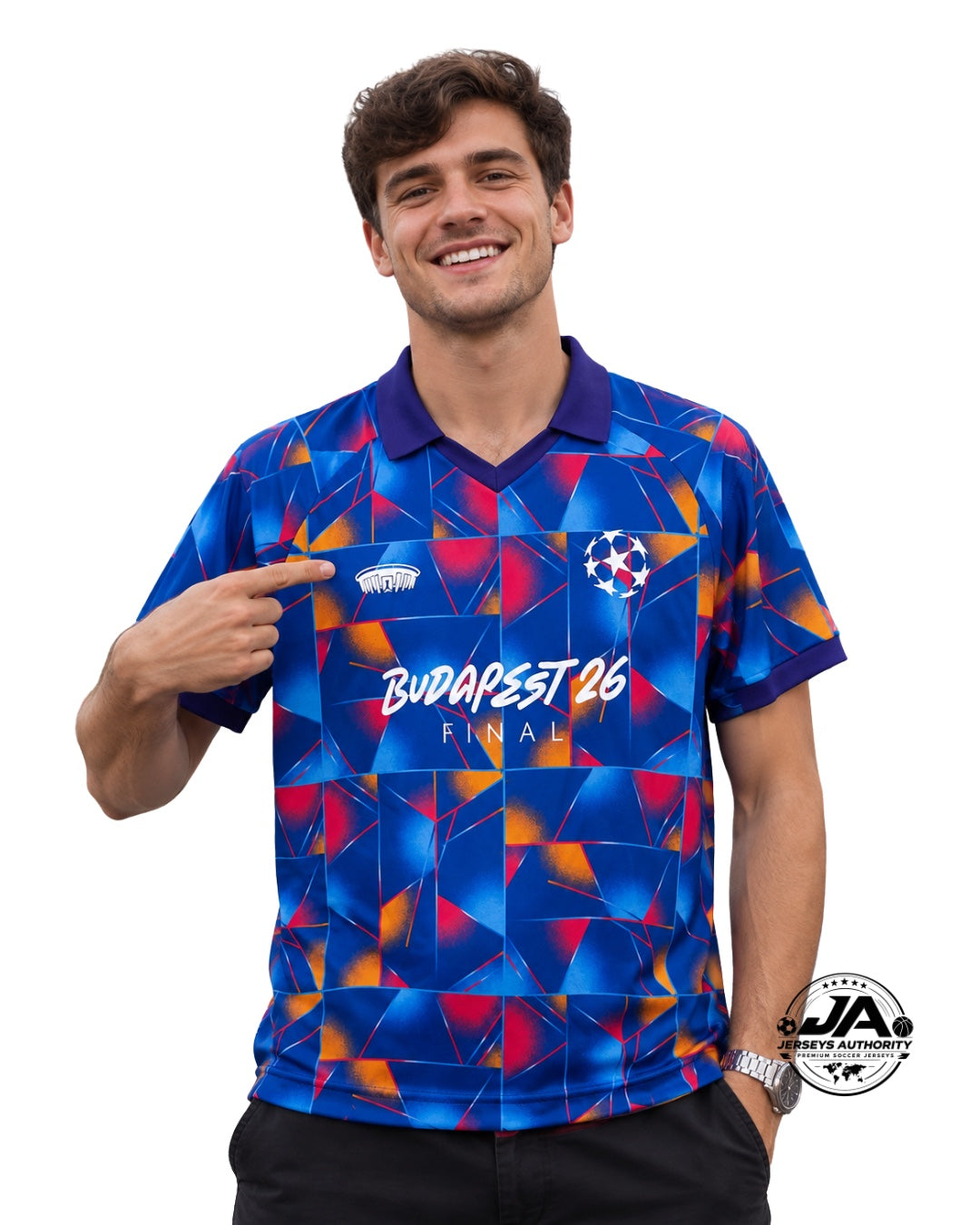 2026 EUFA PSG VS Arsenal Champions League Final in Budapest Jersey 1