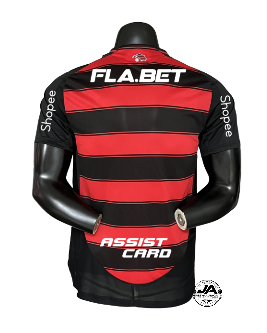 Camiseta Flamengo I 2025/26 Local Jugador [Corte Ajustado] Patrocinadores Completos