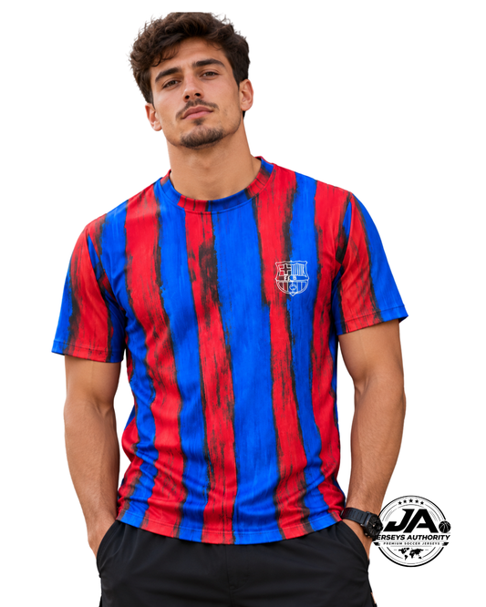 26/27 LCDC x Barcelona Striped Fan Jersey