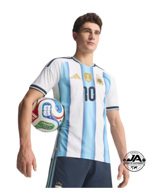 Argentina Home Messi 10 Authentic Player Shirt 2026 World Cup
