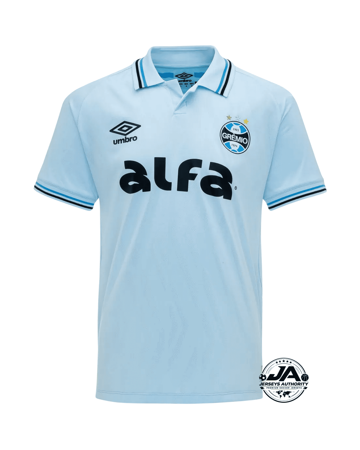 Camisa Umbro Grêmio 2025/26 II Azul Celeste