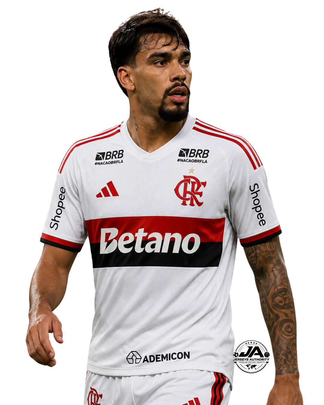 Camiseta Flamengo II 2026/27 Visitante Paquetá 20 Patrocinadores Completos - Aficionado