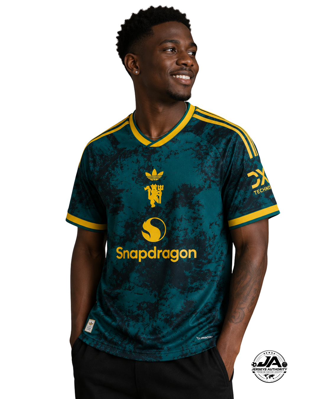 Manchester United 2026/27 Special Edition Green Gold Jersey - Fan Version