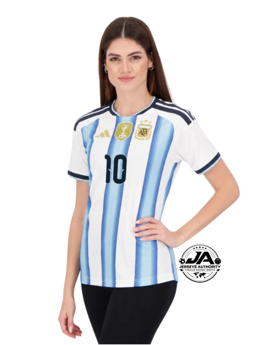 Camiseta de Messi de la selección argentina de mujer para el Mundial de 2026