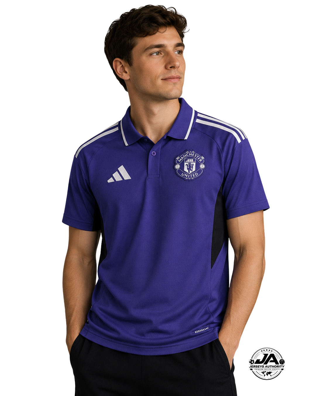 Manchester United 2026/27 Purple POLO Jersey - Fan Version