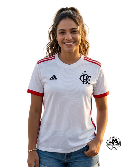 24/25 Women's Flamengo away Jersey - Fan Version