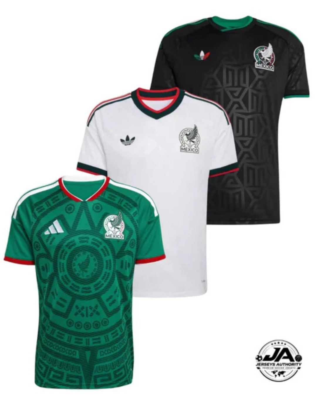 Mexico 3 Pack Jerseys - Home, Away - Fan Version | World Cup 2026