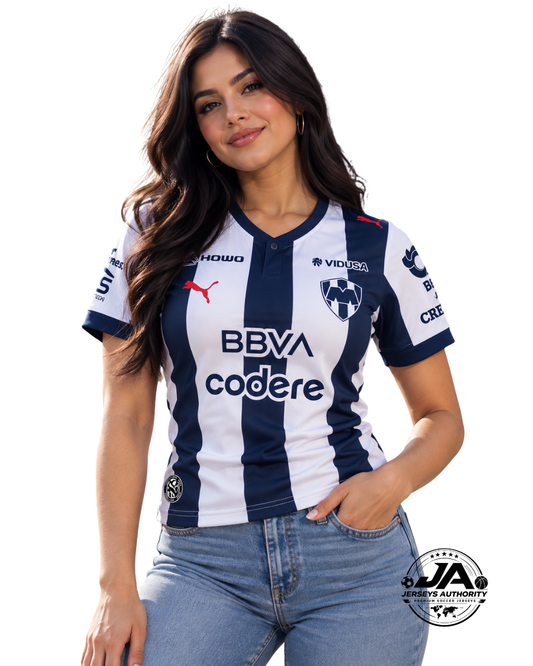 26/27 Women Rayados Monterrey Home Navy Jersey