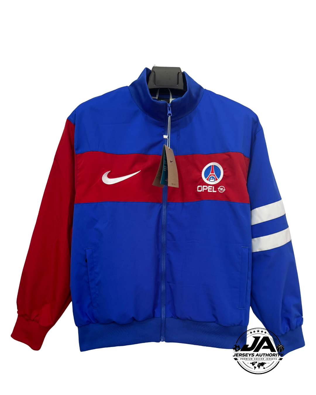 26/27 Paris Saint-Germain Blu & Red Full Zipper Windbreaker