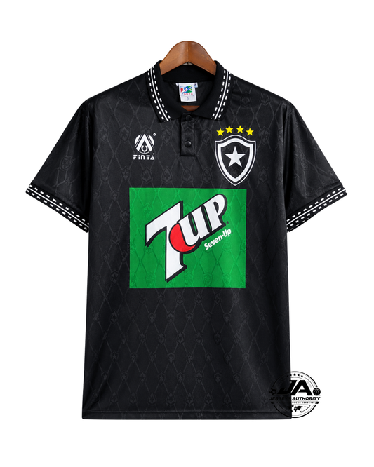 Botafogo 1995 Retro Jersey - Black