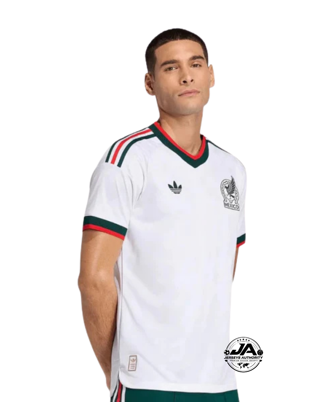 Camiseta de aficionado visitante de México Mundial 2026