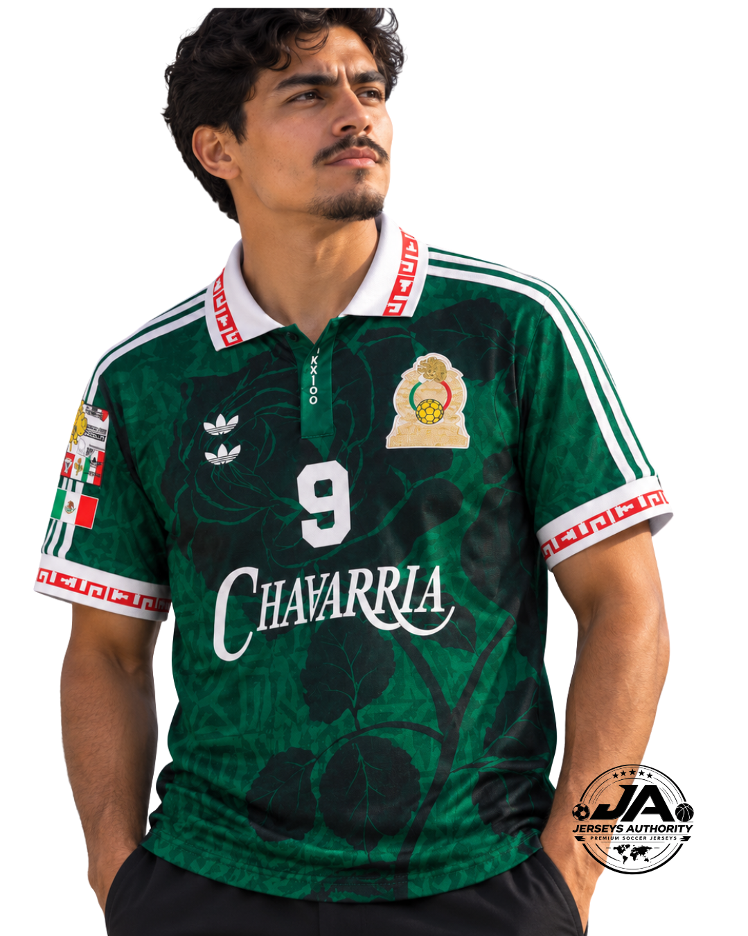 2026 Mexico x Willy Chavarria AOP Green Jersey