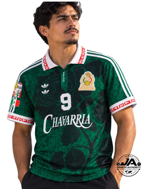 2026 Mexico x Willy Chavarria AOP Green Jersey