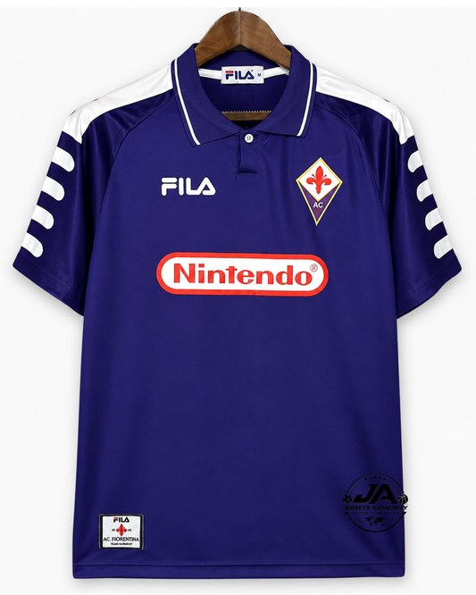 Fiorentina 98/99 Home Jersey - Retro Version