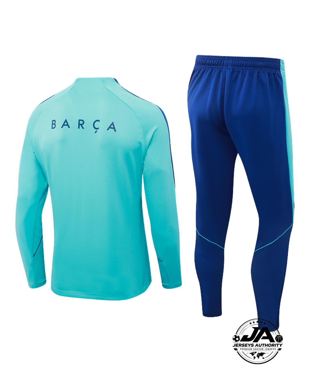 2026/27 FC Barcelona Light Blue Training Set – Long Sleeve