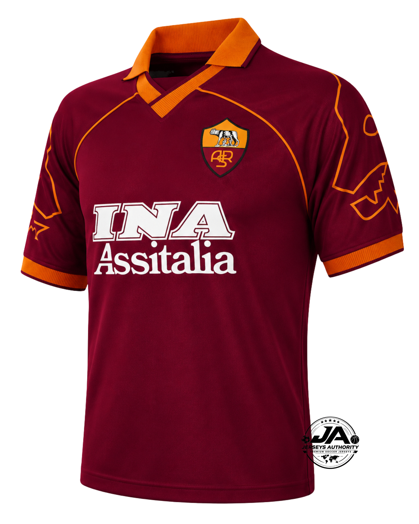 AS Roma 99/00 Home Jersey - Retro Version