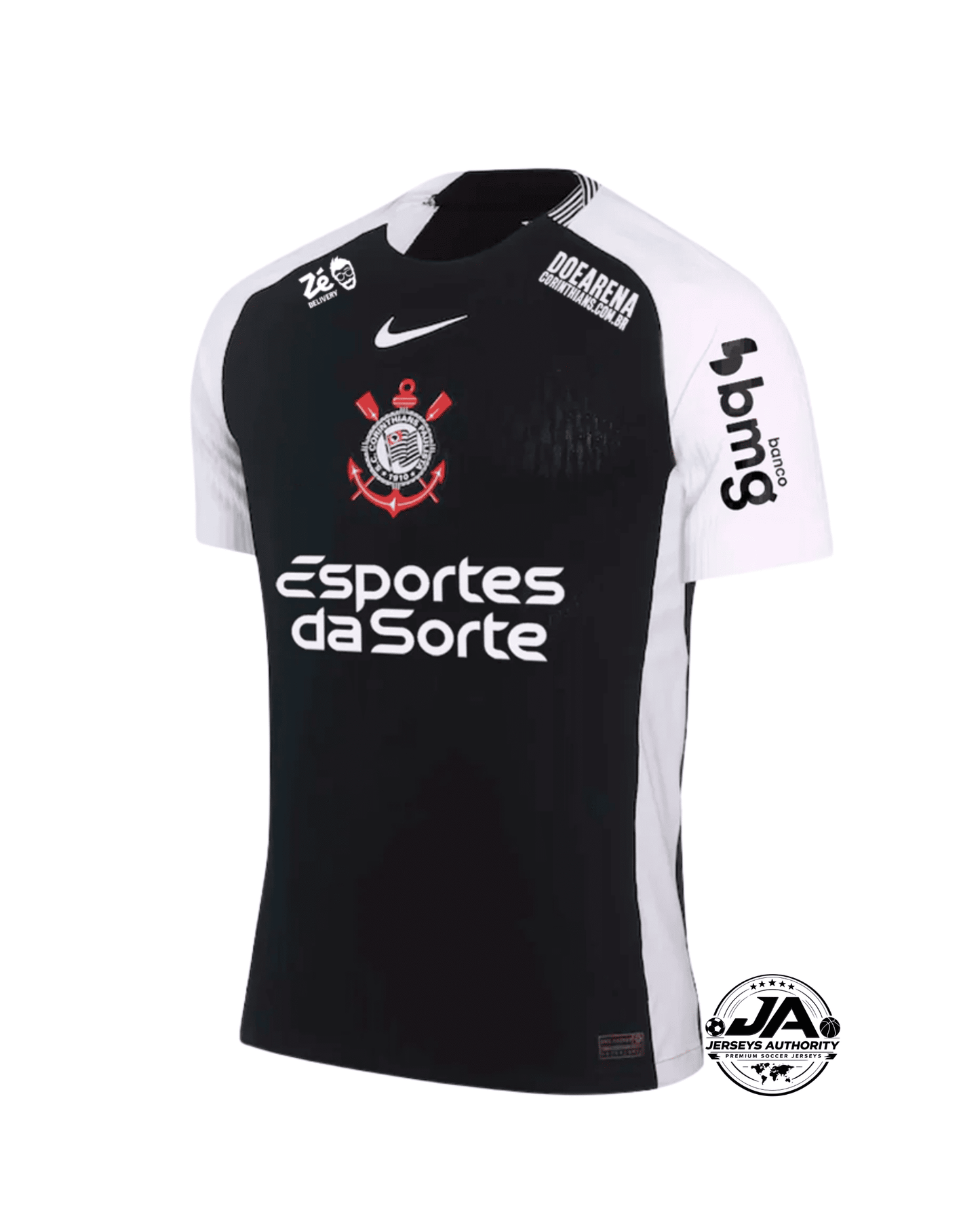 Corinthians 2025/26 Away Jersey - Player Version - Slim Fit - Sponsor