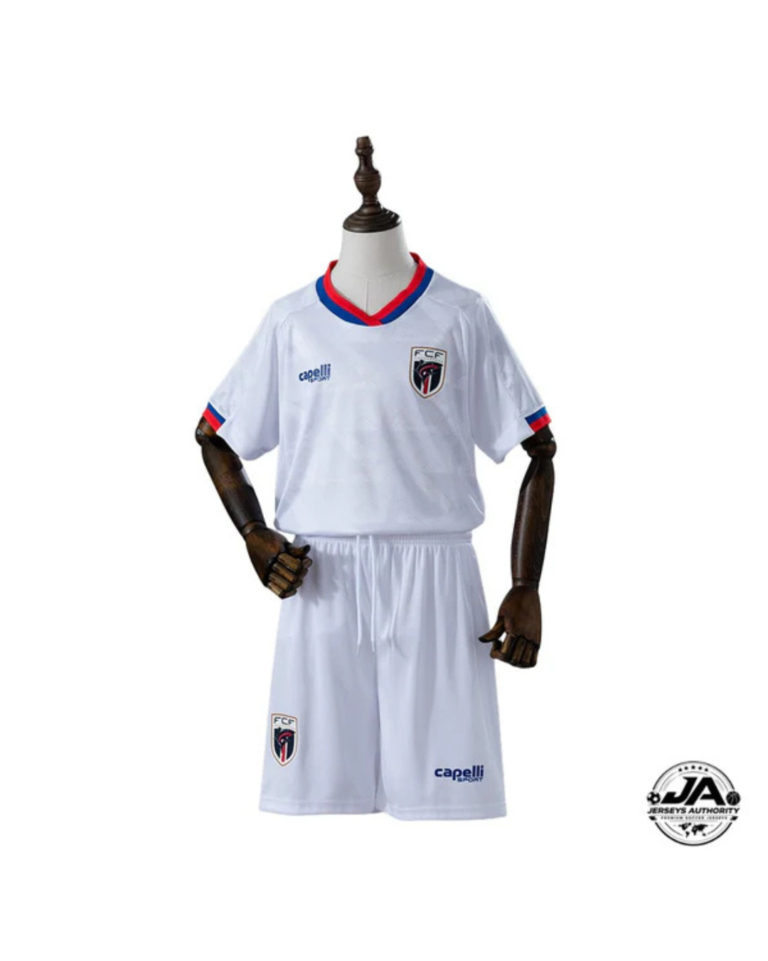 Conjunto de visitante para niños de Cabo Verde Copa del Mundo 2016