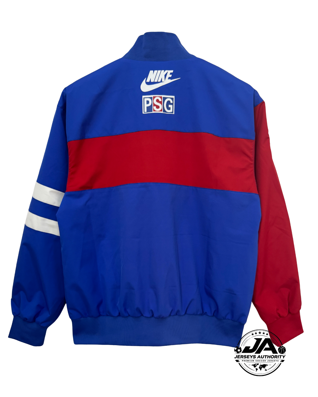 26/27 Paris Saint-Germain Blu & Red Full Zipper Windbreaker