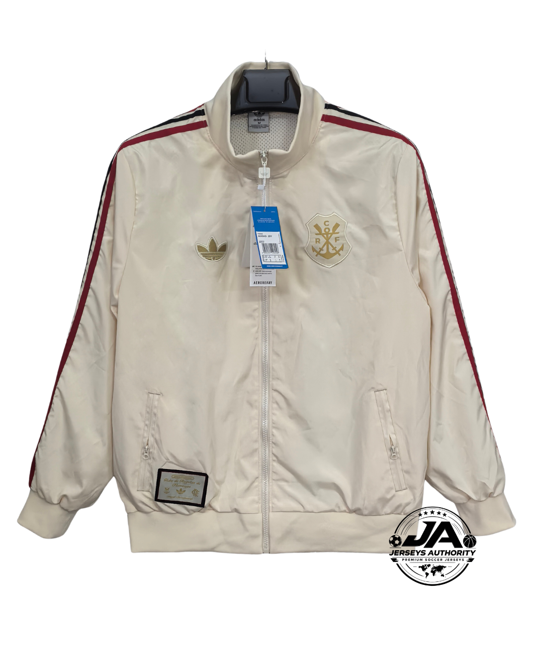 25/26 Flamengo Full Zipper Windbreaker - front