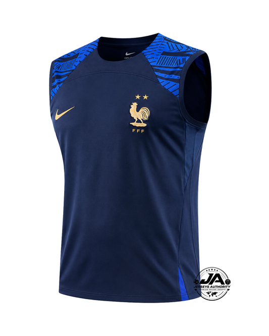 Francia Entrenamiento Regata Azul - Camiseta de Fan