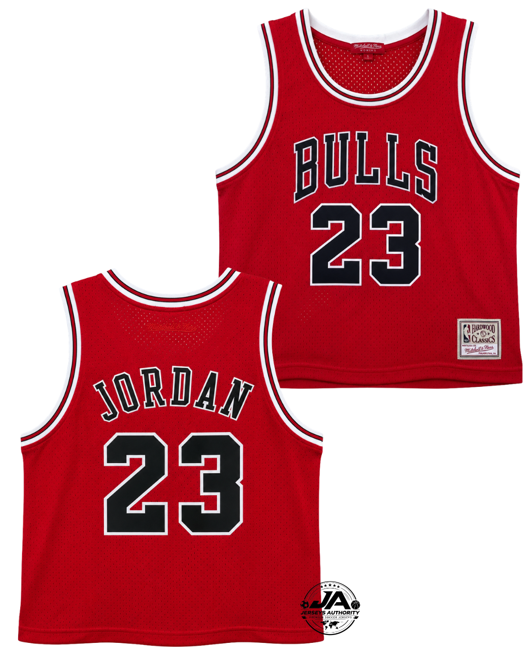 Michael Jordan Chicago Bulls 1996 Women's Cropped Retro Jersey