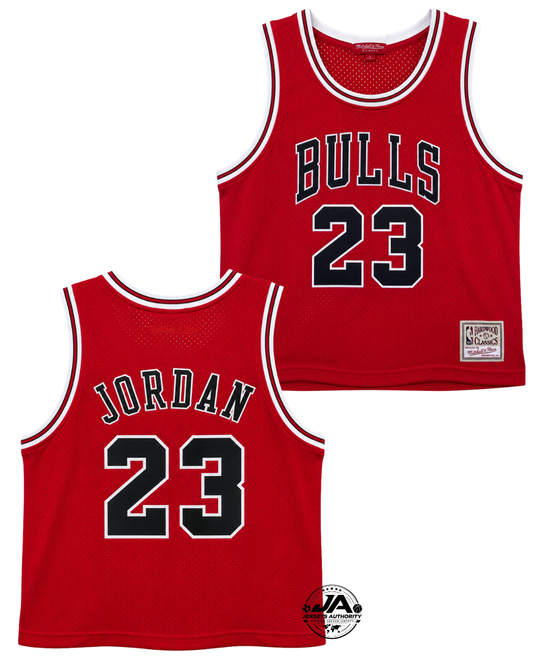 Michael Jordan Chicago Bulls 1996 Women's Cropped Retro Jersey