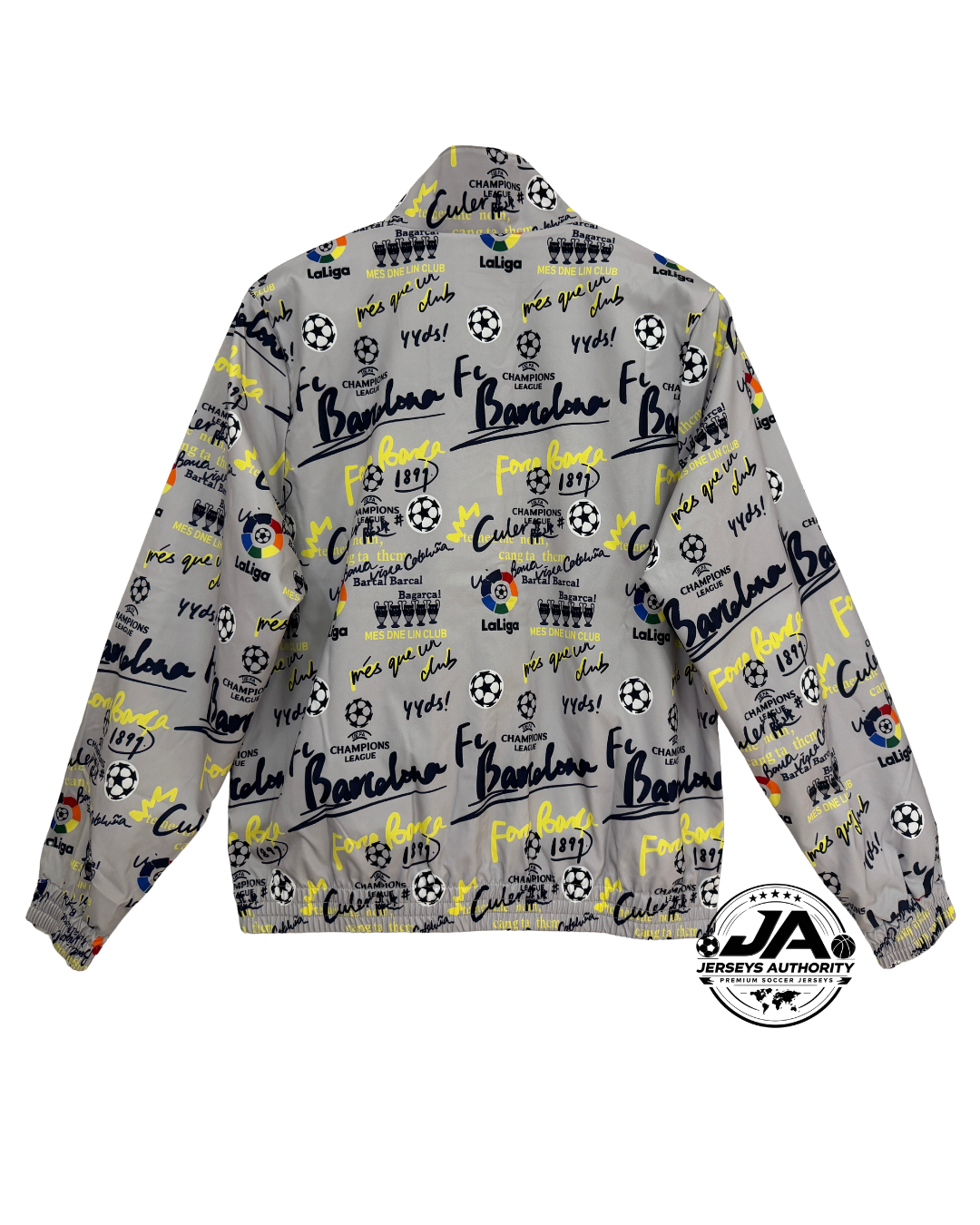 26/27 Barcelona Full Zipper Windbreaker - back