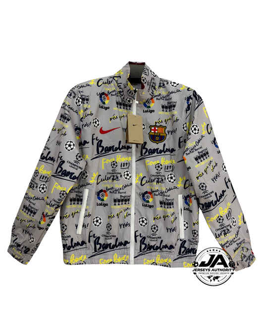 26/27 Barcelona Full Zipper Windbreaker - front