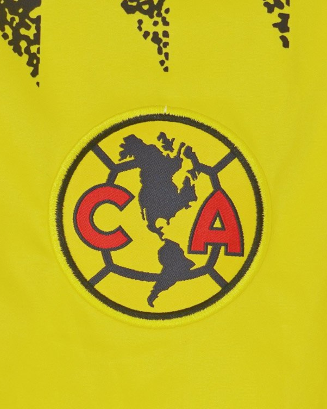 26/27 Club America Yellow Full Zipper Windbreaker