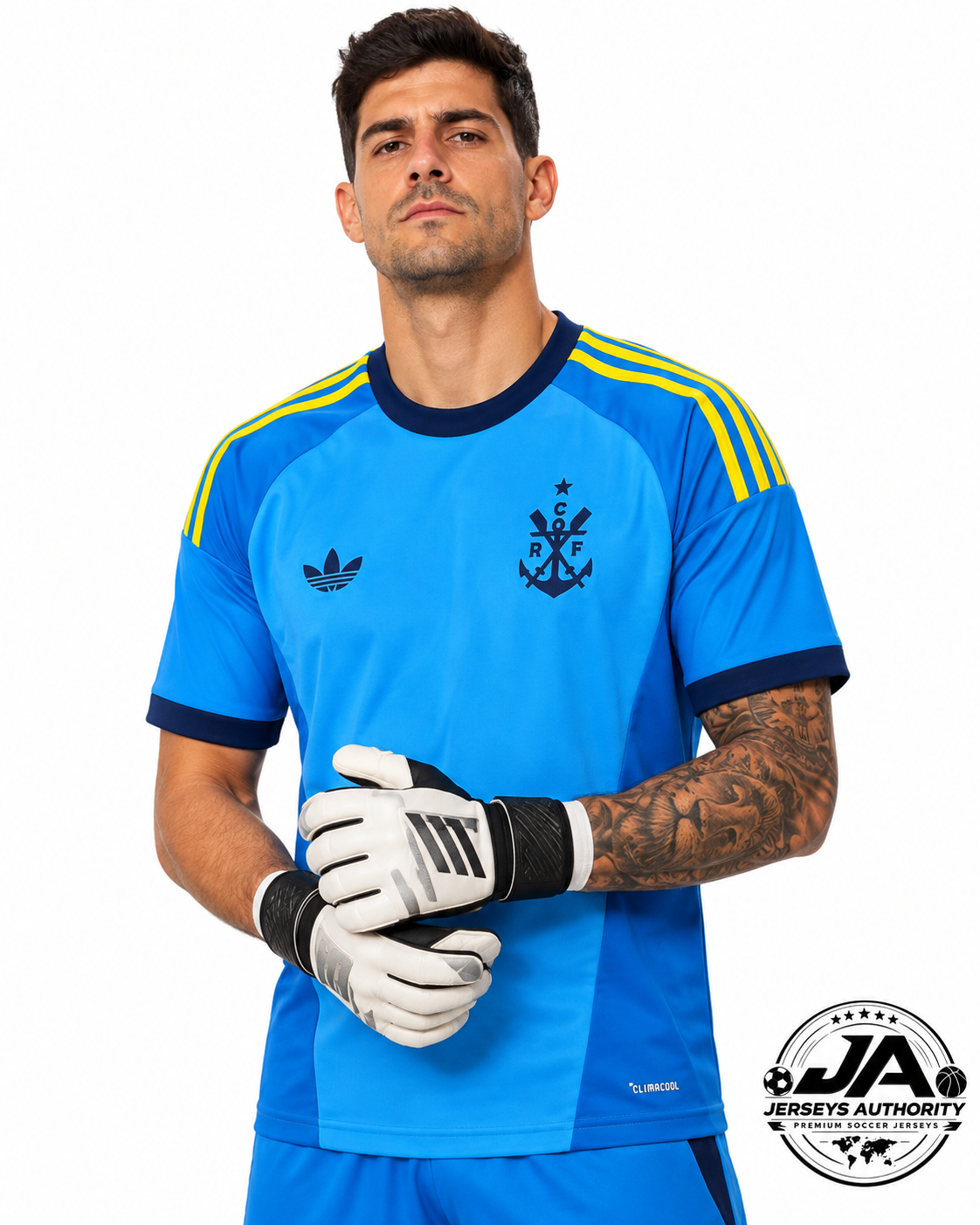 26/27 Flamengo Goalkeeper 3 Blue Jersey model