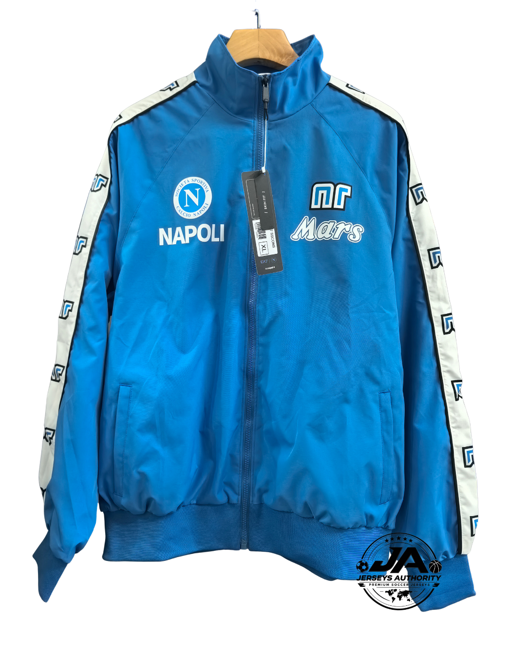 26/27 Napoli NR Mars Full Zipper Windbreaker - detail