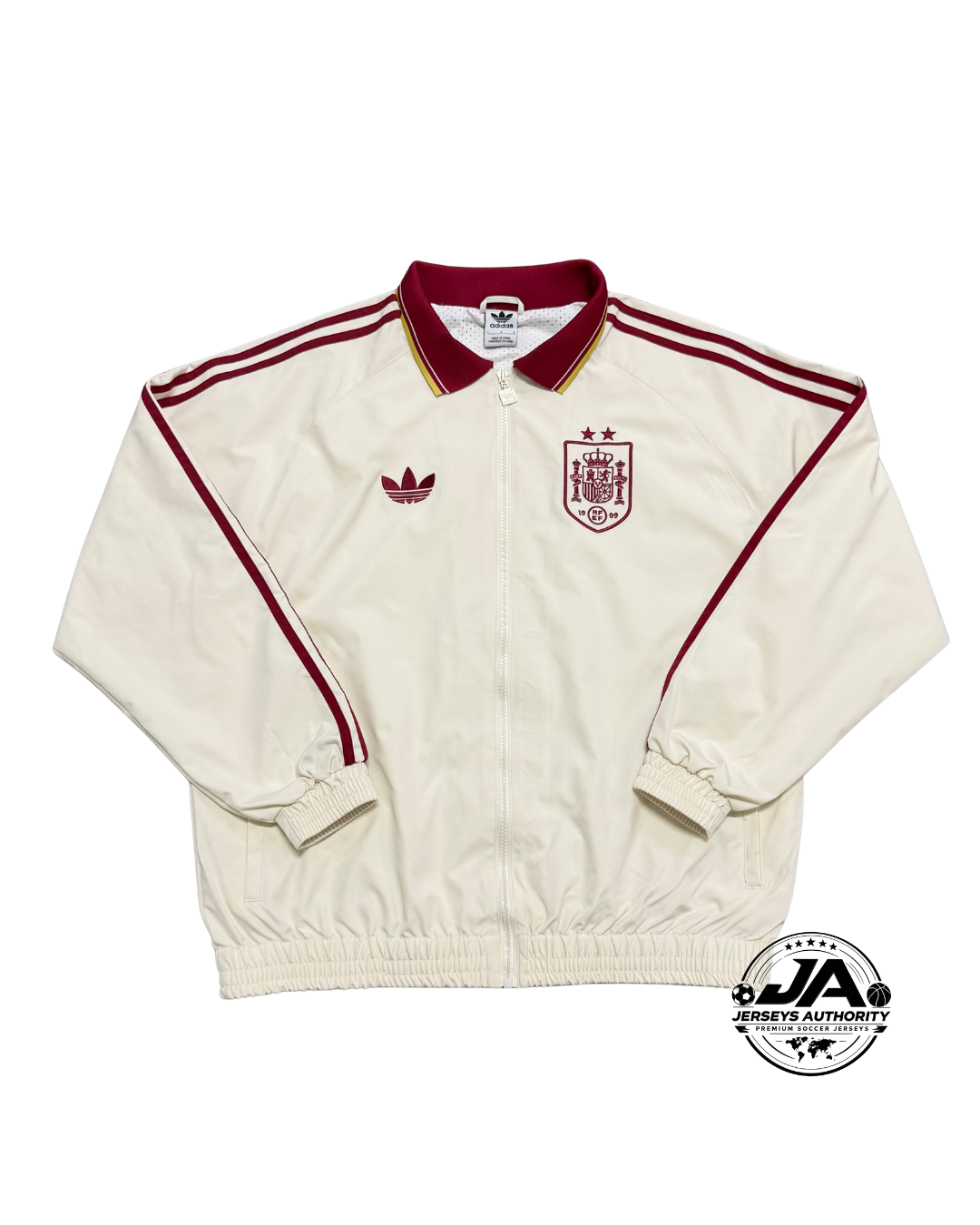 26/27 Spain 2 Stars Full Zipper Windbreaker - front