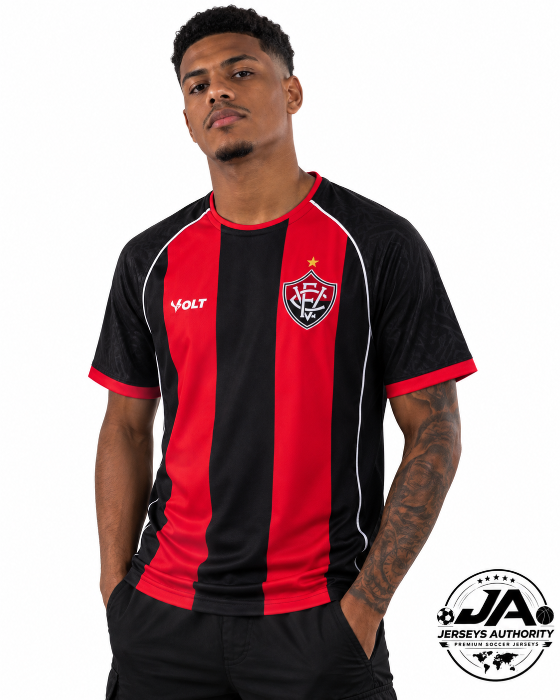 26/27 Vitória Home Jersey - model
