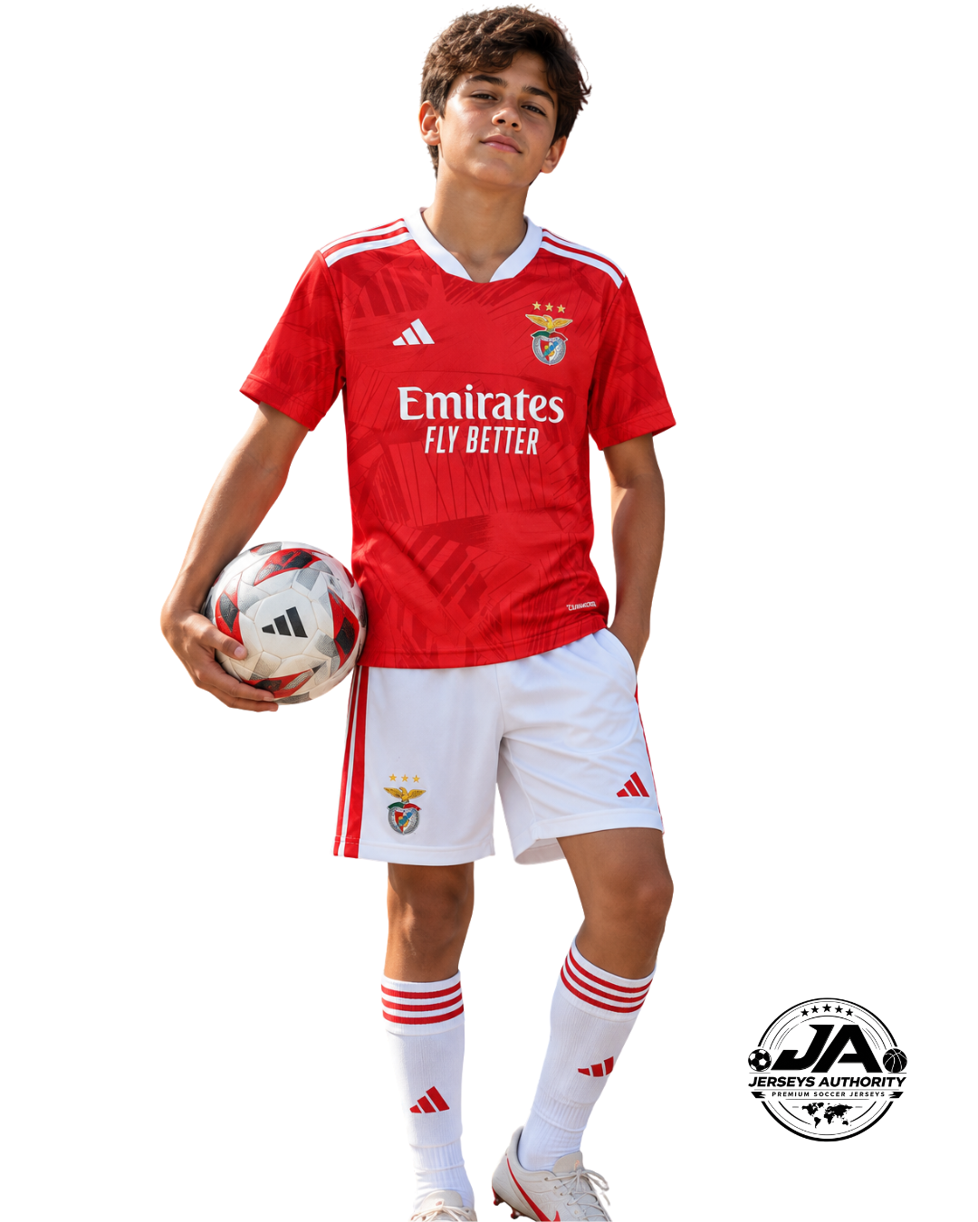 26/27 Kids Benfica Home Kits Jersey