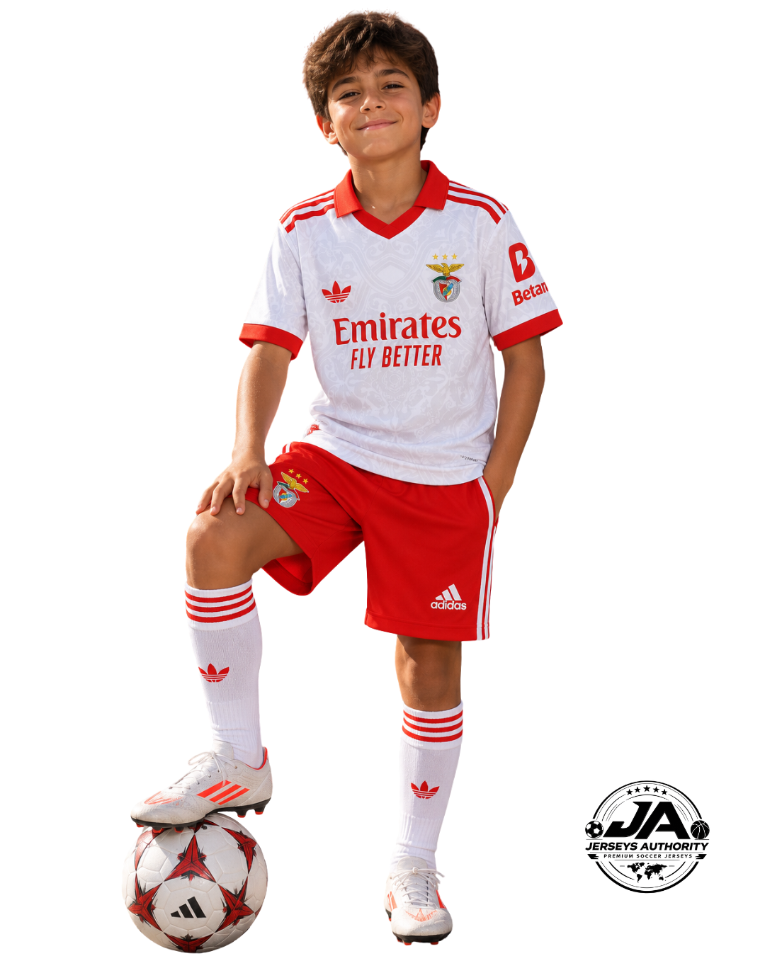26/27 Kids Benfica Away Kits Jersey