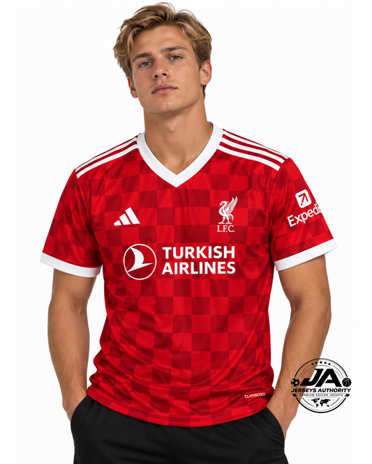 27/28 Liverpool Home Red Jersey - Fan Version