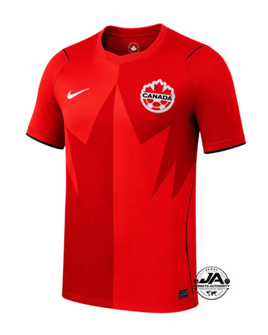 Camiseta de local de Canadá para la Copa del Mundo 2026 - Versión de jugador - Corte entallado