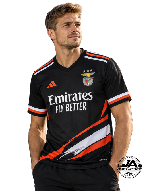 26/27 Benfica Special Edition Black Jersey - Fan Version